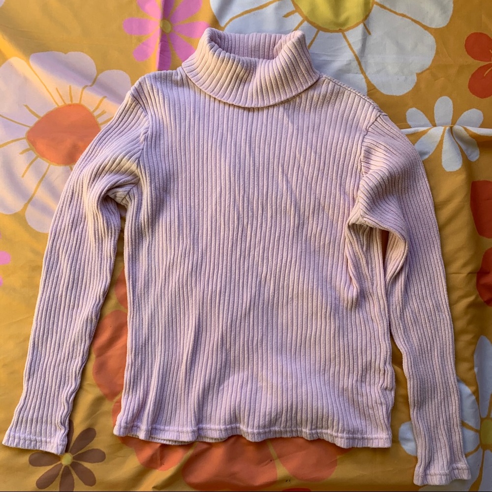 ❌SOLD❌Baby Pink Turtleneck Sweater